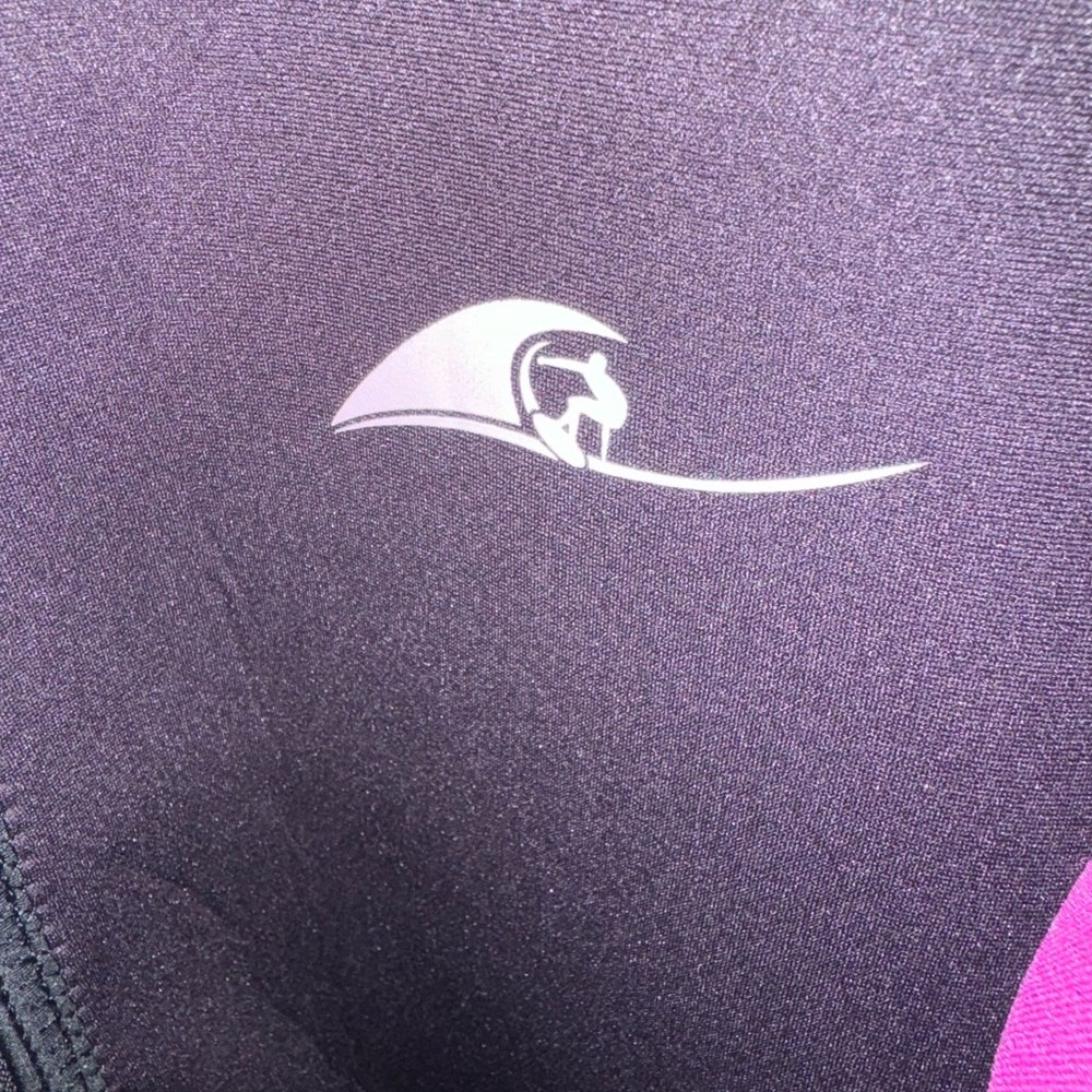 Men's Black and Pink Surf Hybrid Shorts